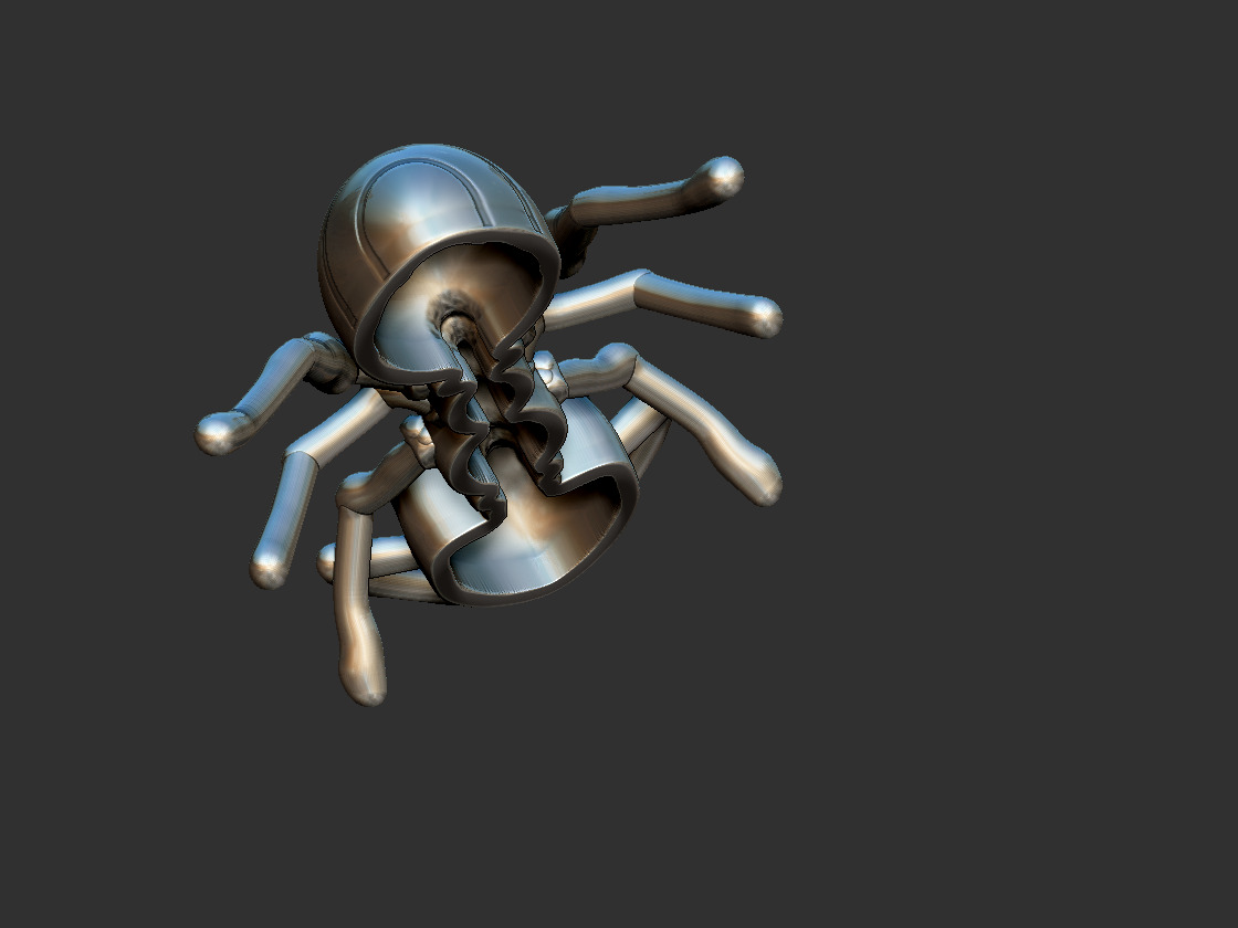Ant Pendant - Formiga 3D print model_6