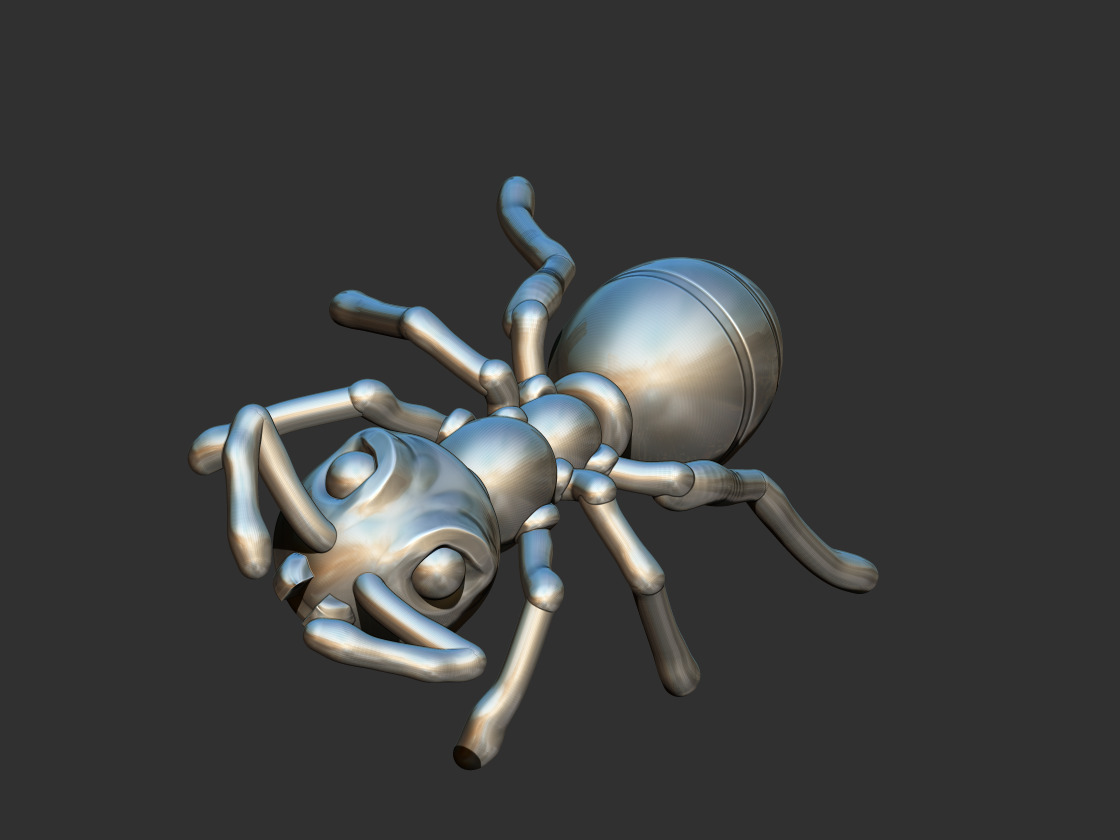 Ant Pendant - Formiga 3D print model_8