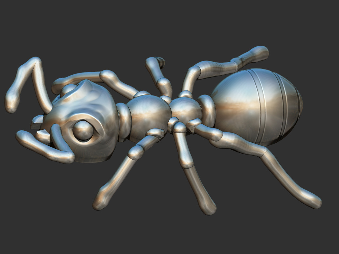 Ant Pendant - Formiga 3D print model_1
