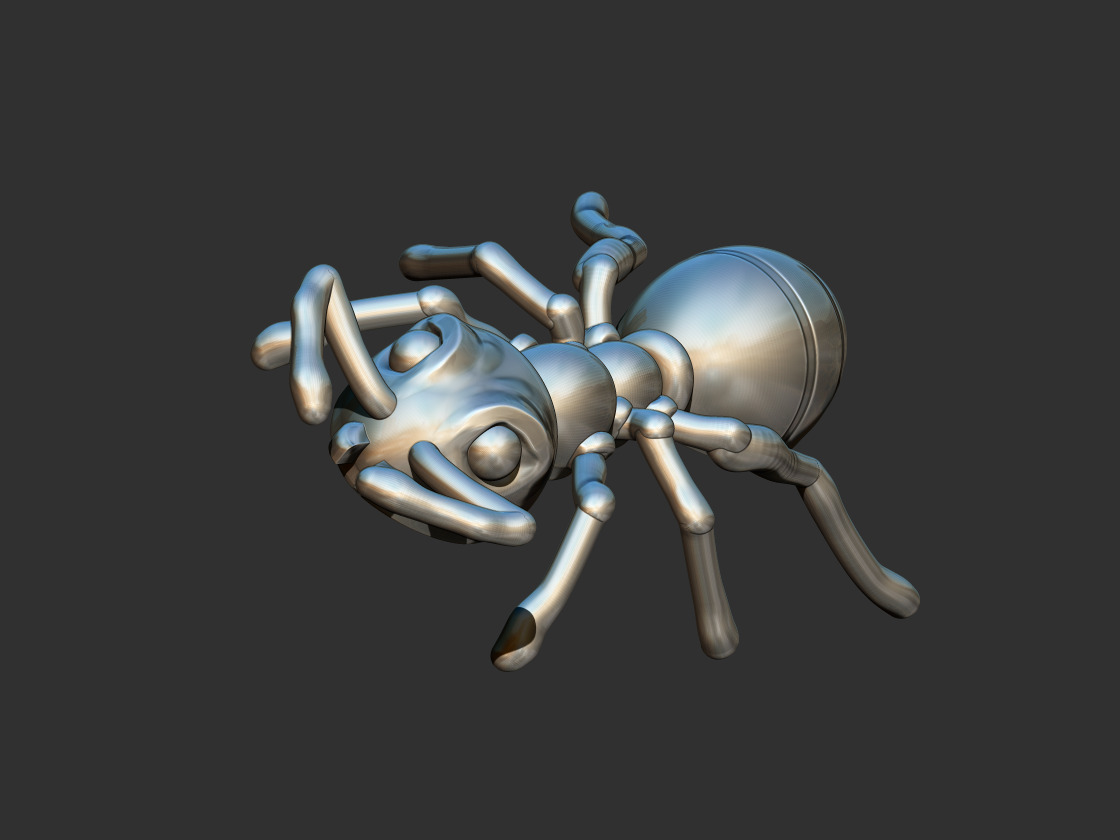 Ant Pendant - Formiga 3D print model_2