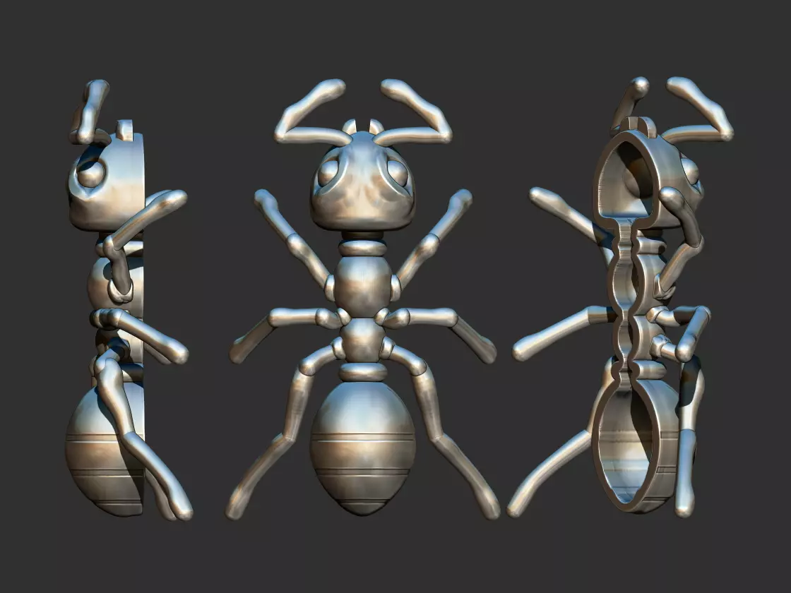 Ant Pendant - Formiga 3D print model_0