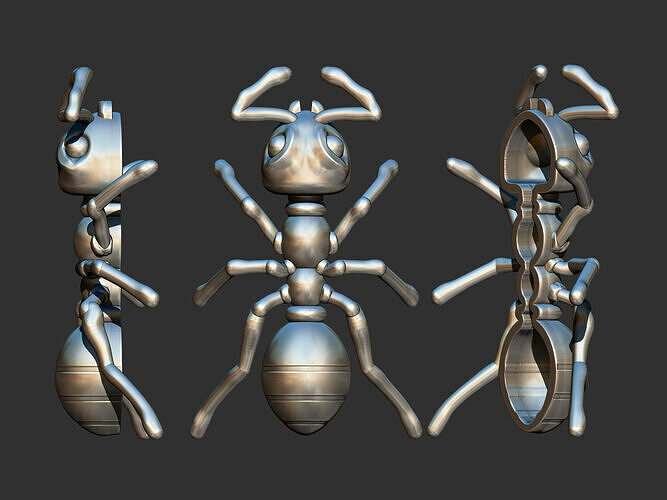Ant Pendant - Formiga 3D print model
