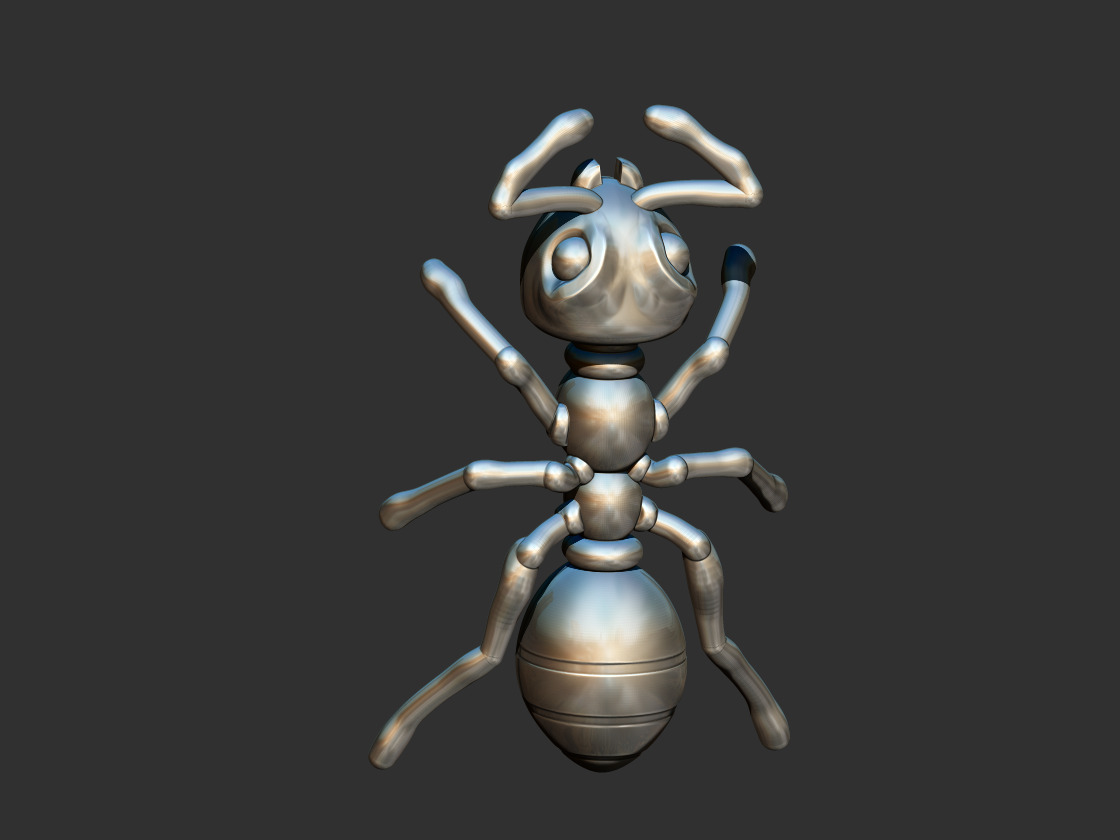 Ant Pendant - Formiga 3D print model_9