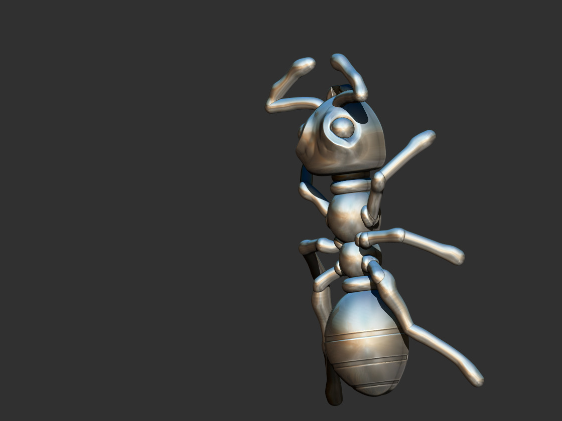 Ant Pendant - Formiga 3D print model_10