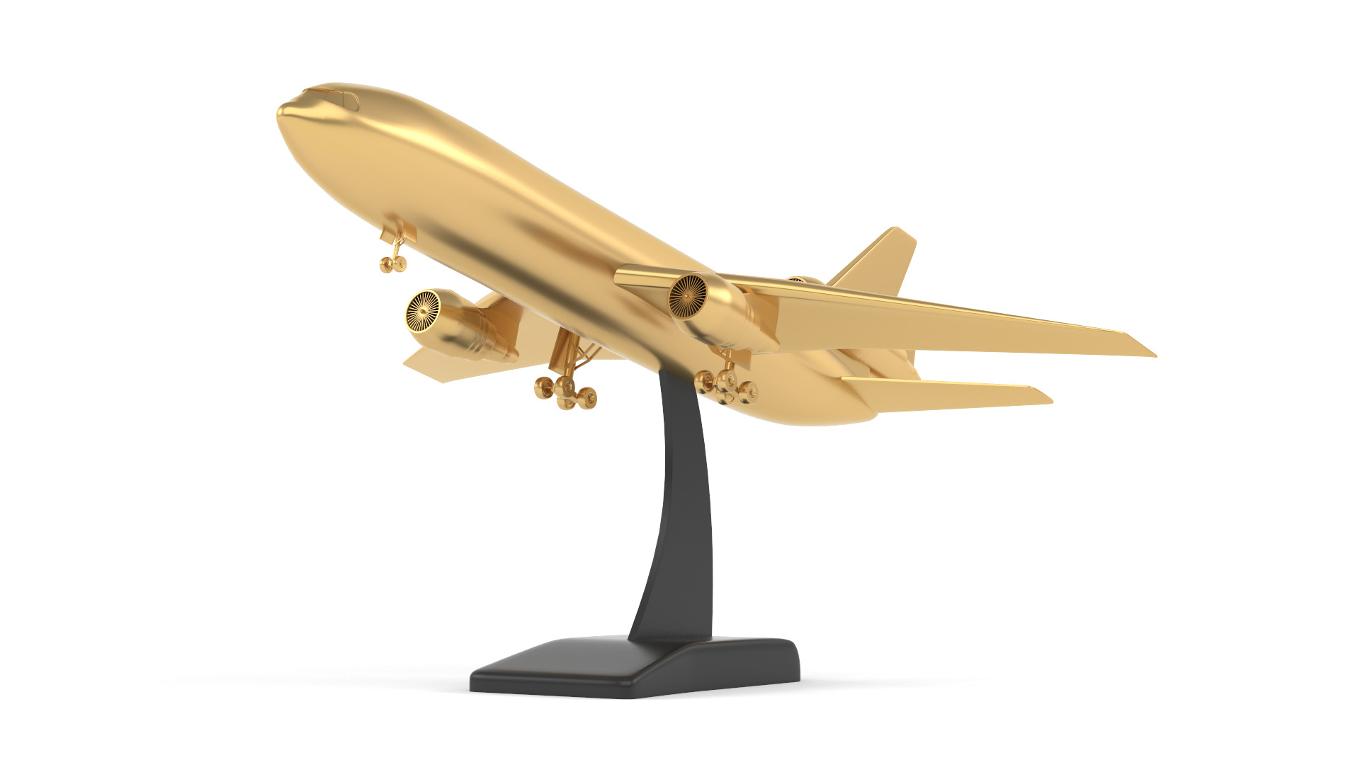 Toy Airplane 3D model_2