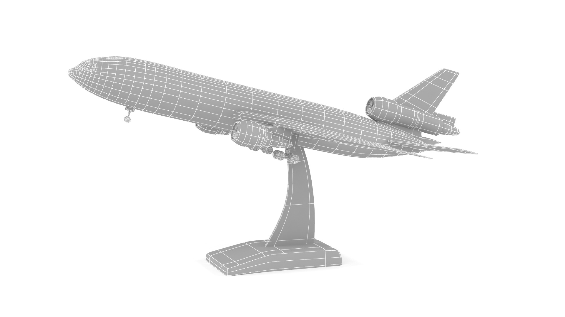 Toy Airplane 3D model_10