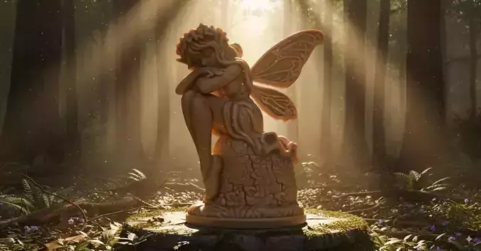 dreamy fairy 3D print model