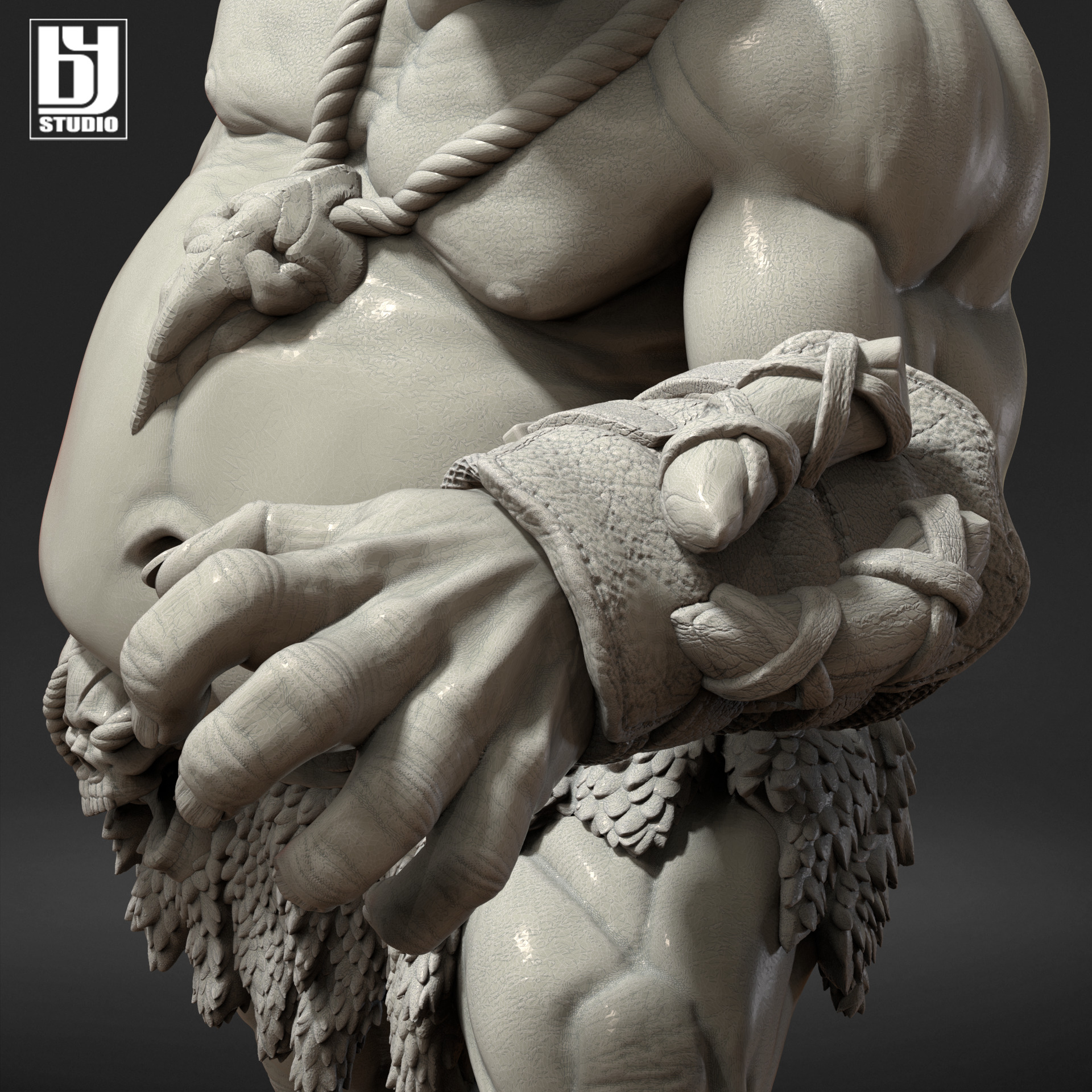 Ogre DnD 3D Print Model STL 3D print model Ogro RPG 3D print model_15