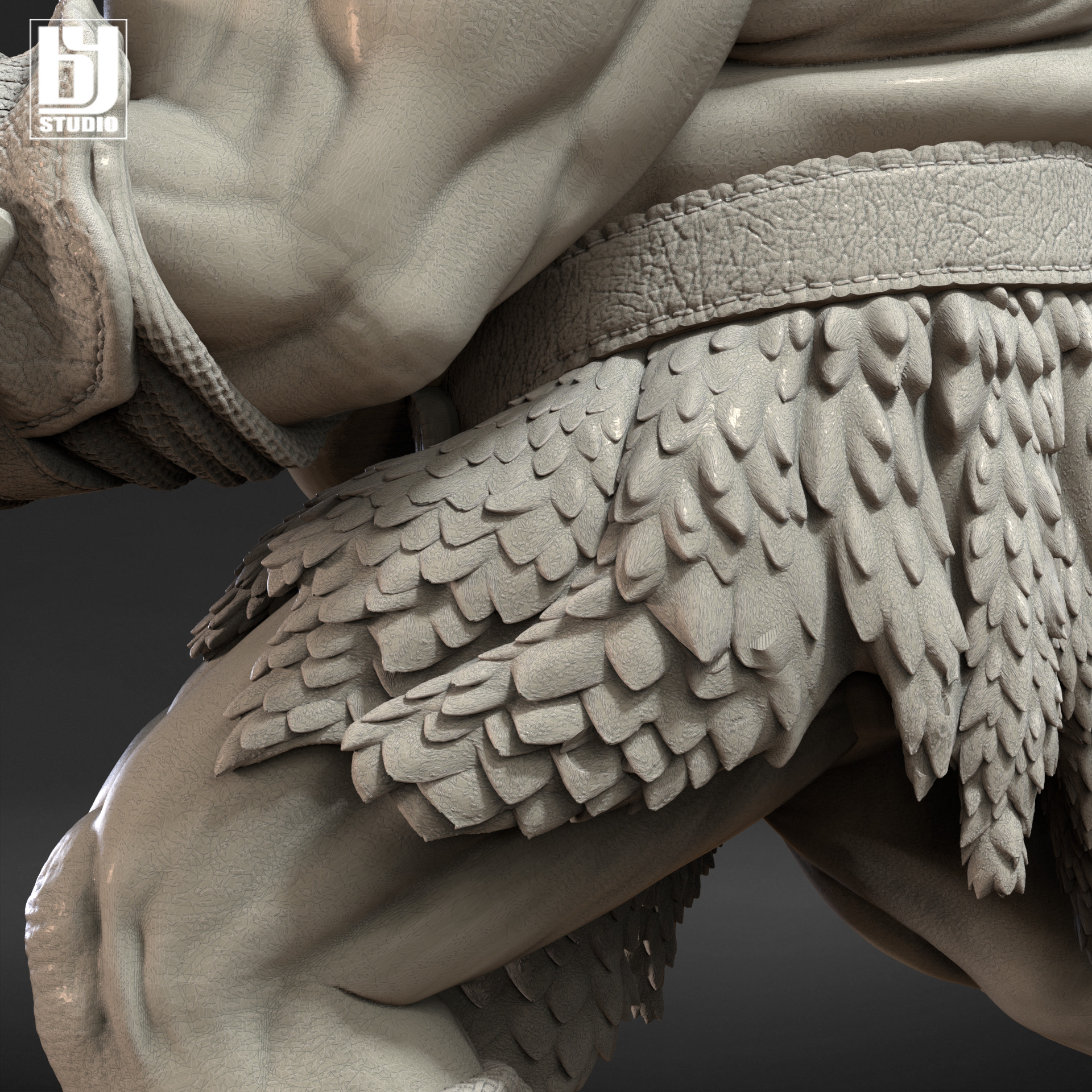 Ogre DnD 3D Print Model STL 3D print model Ogro RPG 3D print model_10