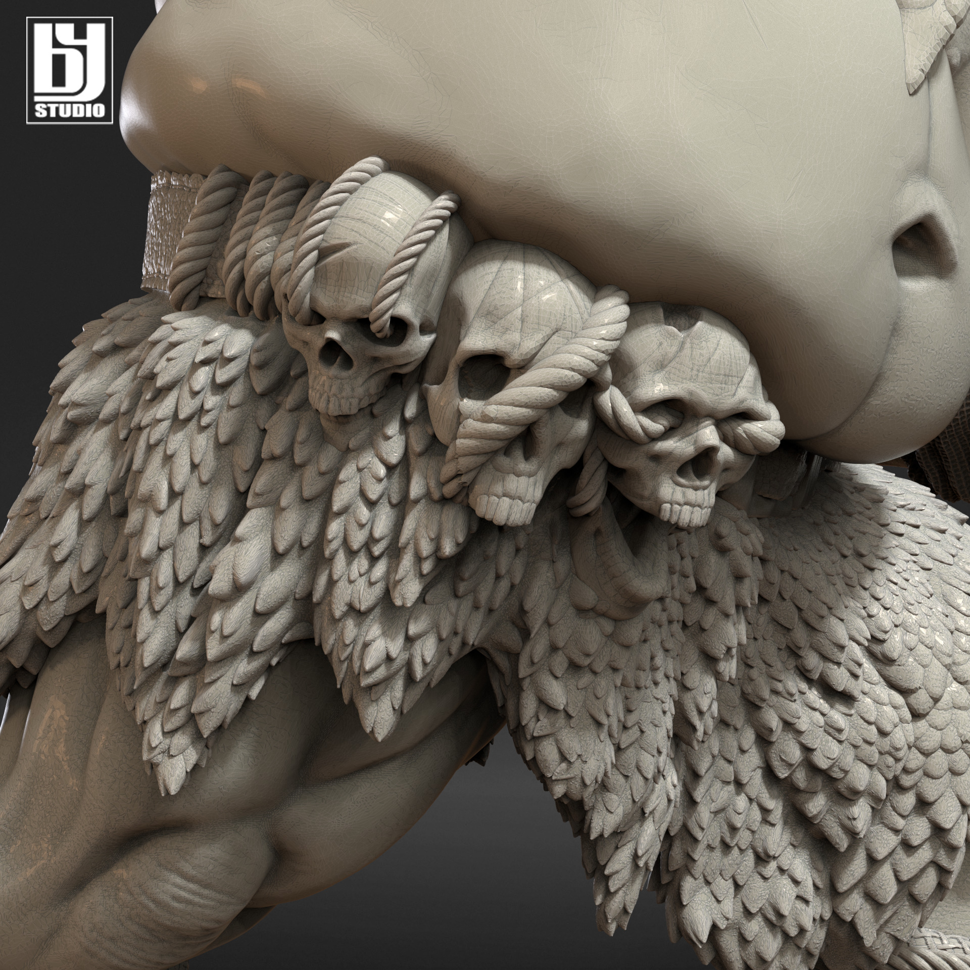 Ogre DnD 3D Print Model STL 3D print model Ogro RPG 3D print model_14