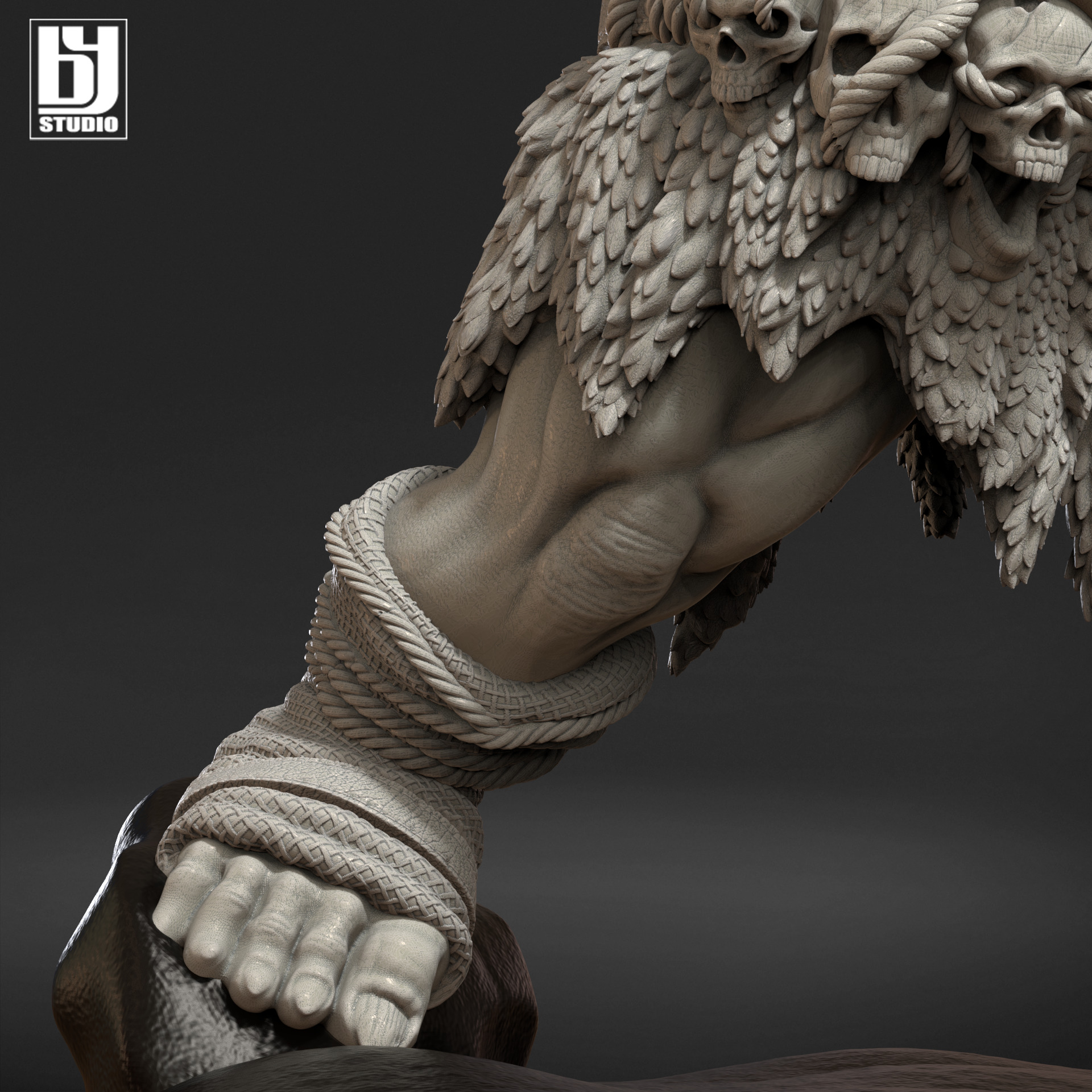 Ogre DnD 3D Print Model STL 3D print model Ogro RPG 3D print model_9