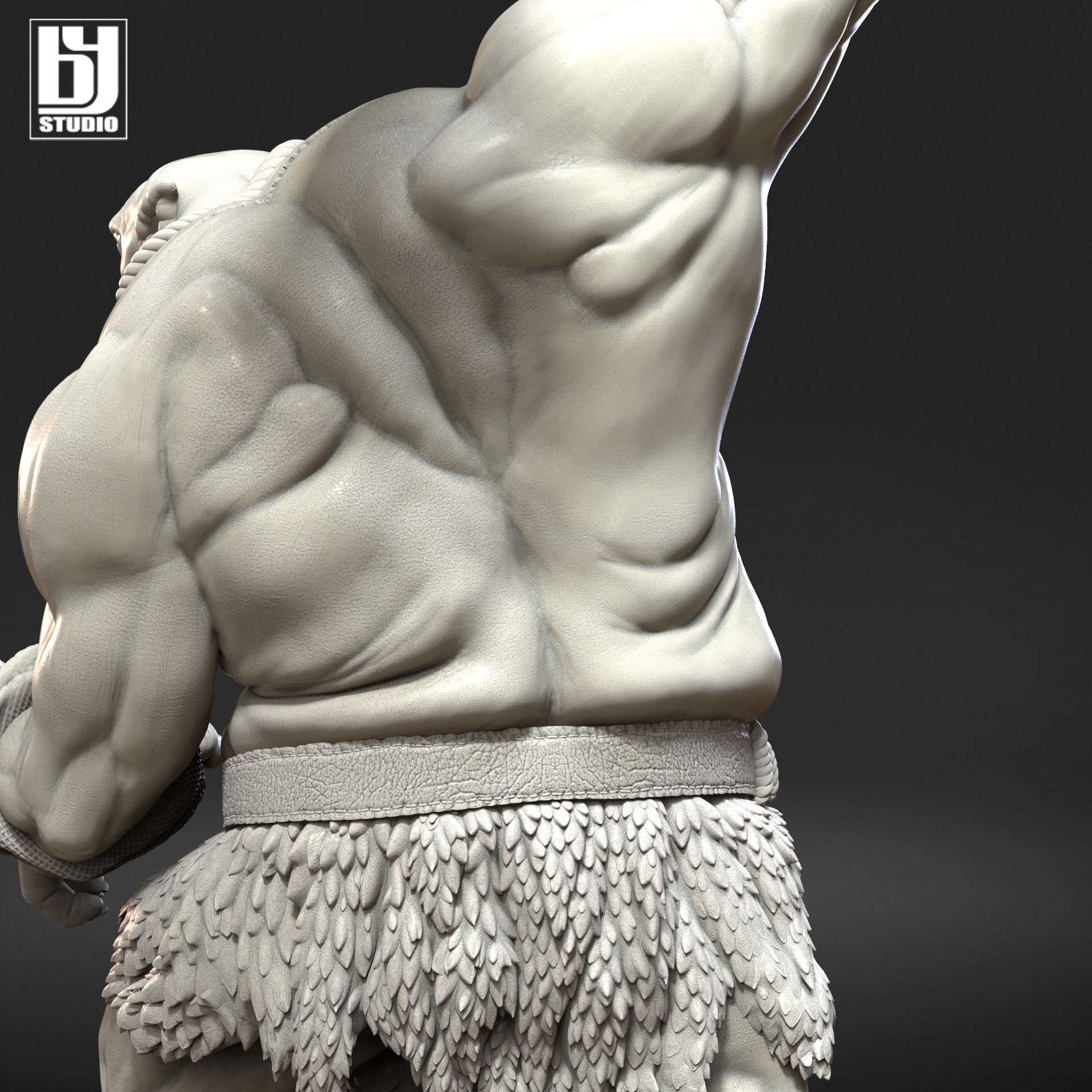 Ogre DnD 3D Print Model STL 3D print model Ogro RPG 3D print model_8