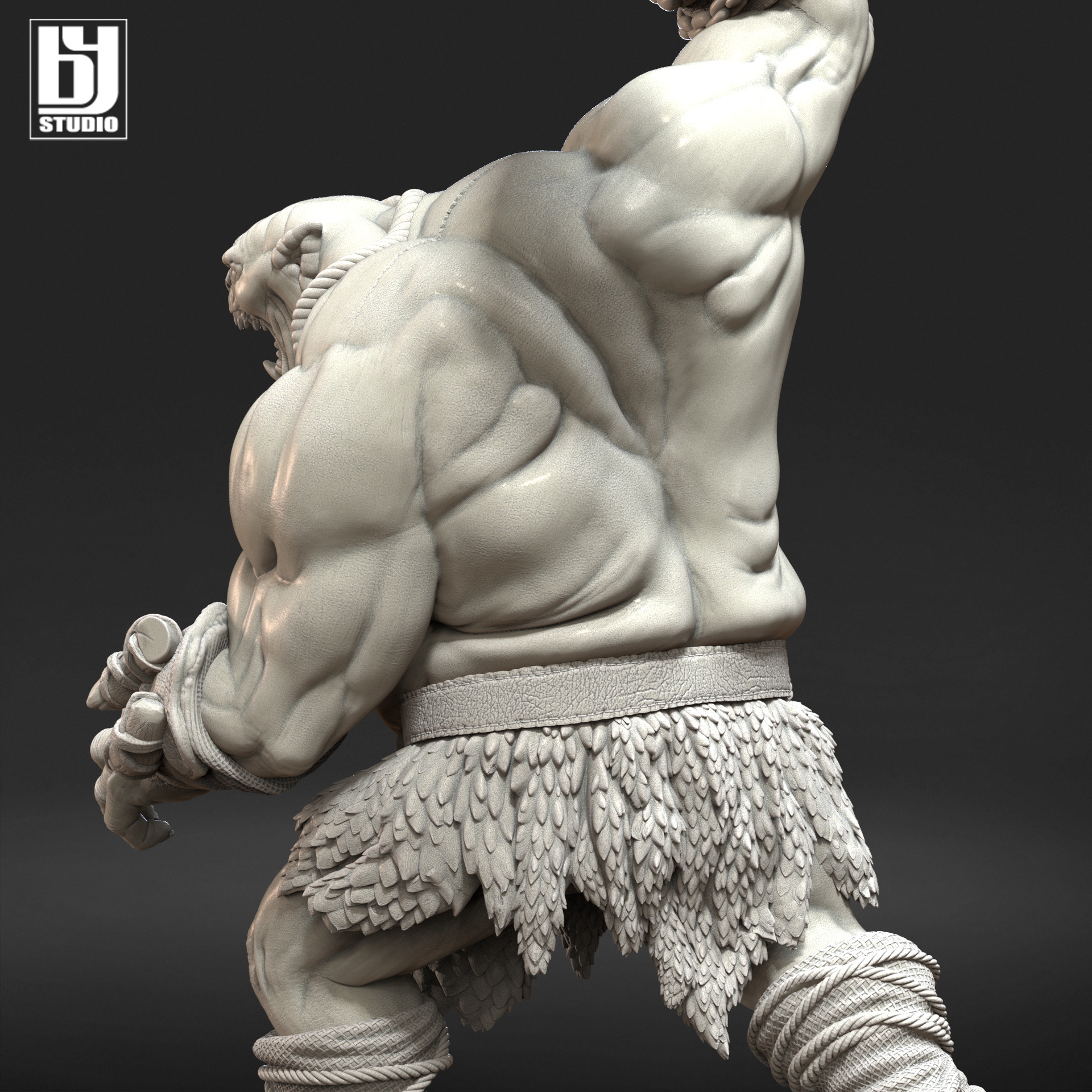 Ogre DnD 3D Print Model STL 3D print model Ogro RPG 3D print model_13