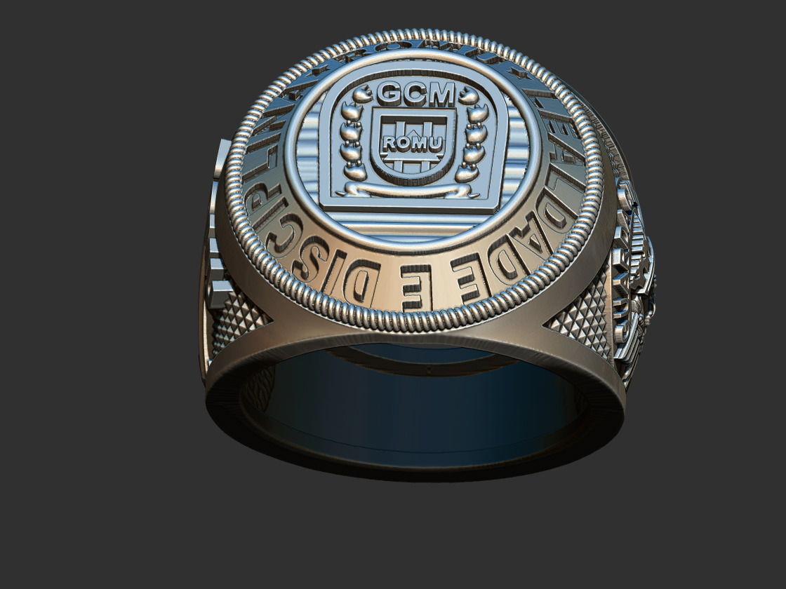 GCM - Guarda Civil Anel  3D print model_2