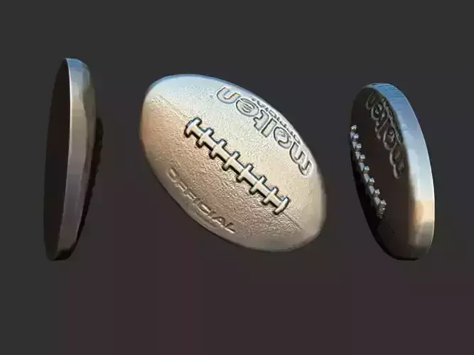 Rugby ball Pendant
