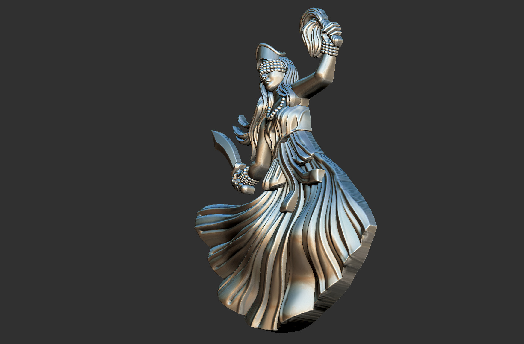 Iansa - Orixa Relief 3D print model_7