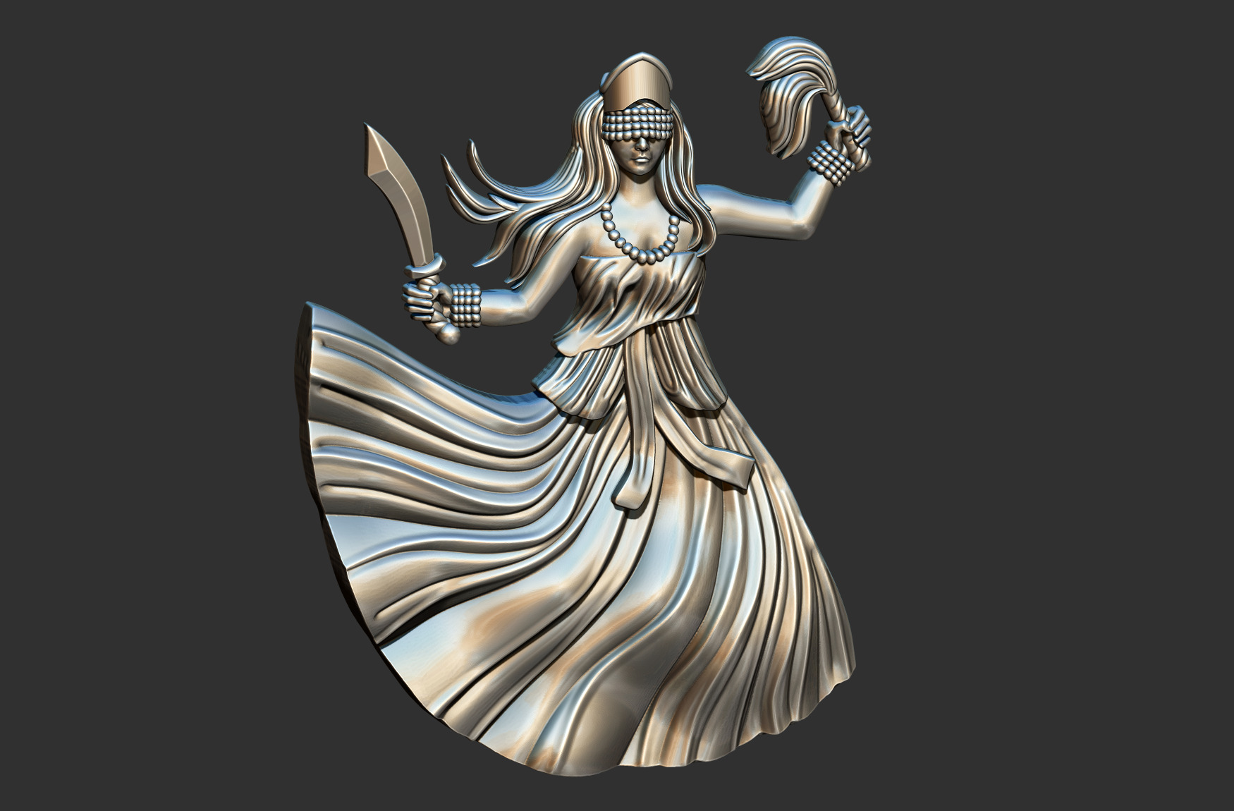 Iansa - Orixa Relief 3D print model_1