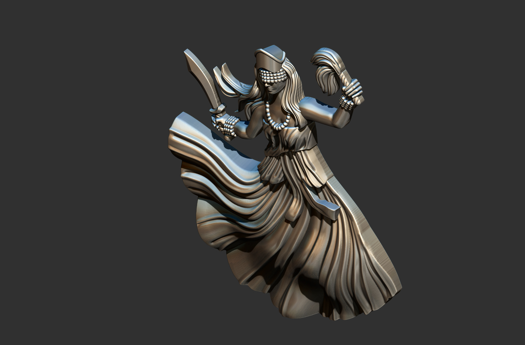 Iansa - Orixa Relief 3D print model_8