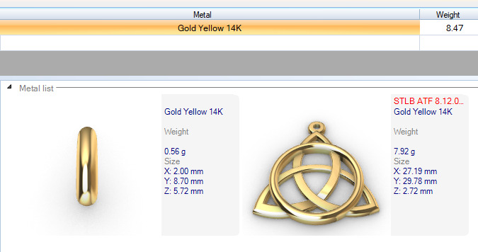 Triangular Irish Trinity Celtic Knot Pendant Necklace 3D print model_13