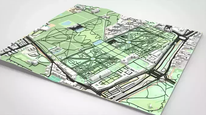 Schonbrunn Vienna Austria 3D model