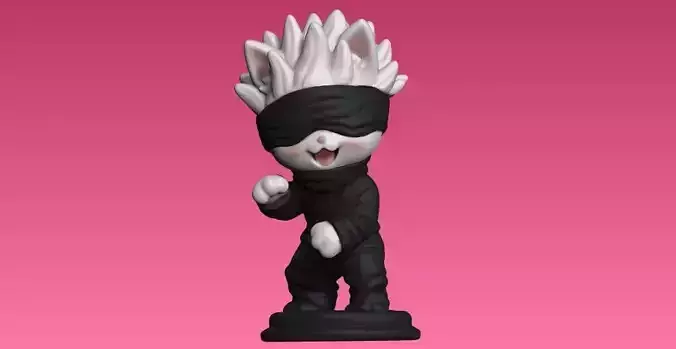 Satoru Gojo gatito 3D print model