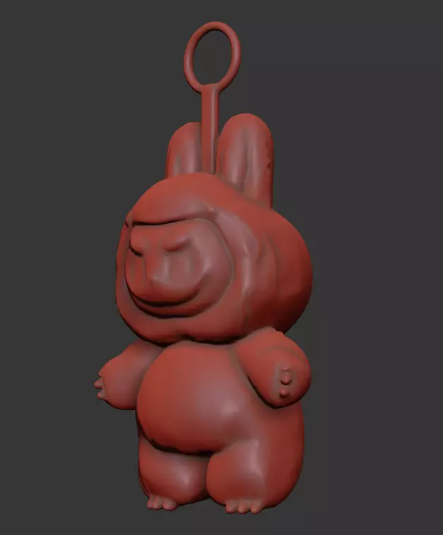 LABUBU TOY 3D MODEL Free low-poly 3D model