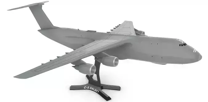 C-5 Galaxy  3D print model