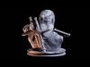 The Witcher Bust 3D print model_1
