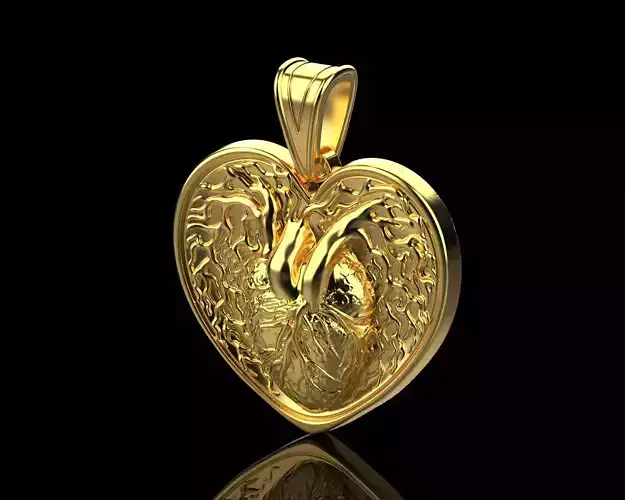 Heart pendant 188