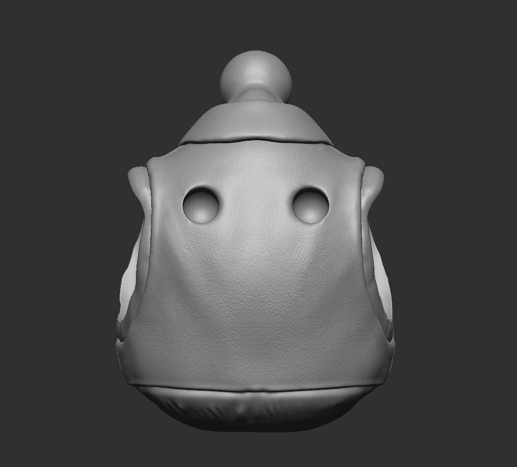 Dwarf Vest Fat Torso for Mythic Legions 3D print model_4