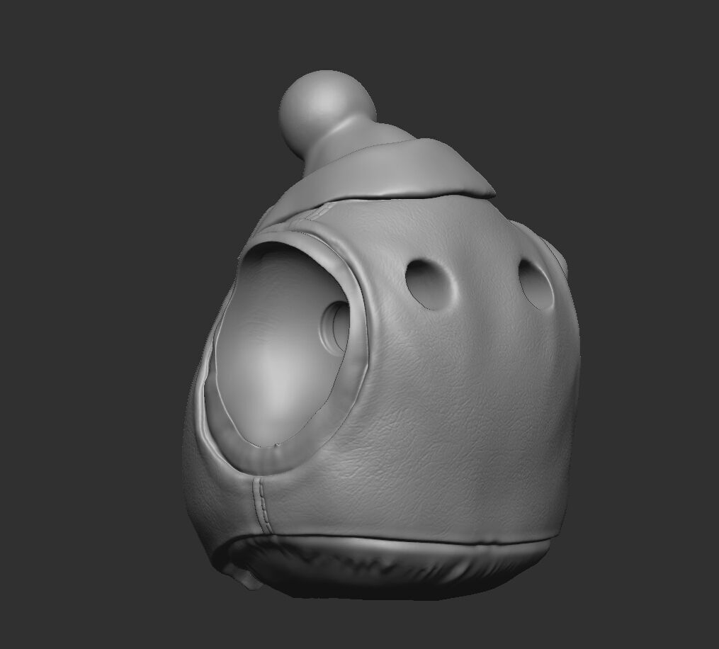 Dwarf Vest Fat Torso for Mythic Legions 3D print model_3