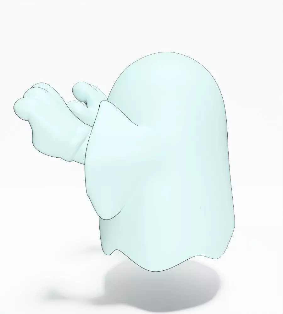 Lil Ghosty toy 3D print model_7