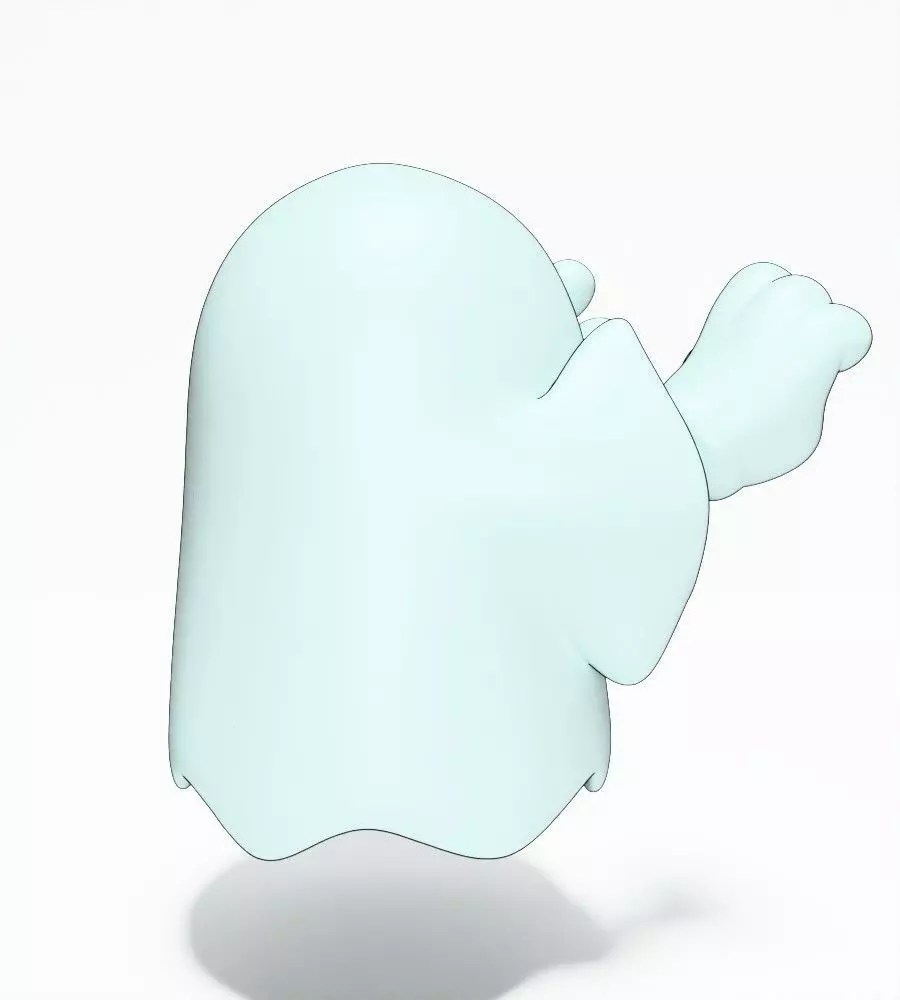 Lil Ghosty toy 3D print model_15