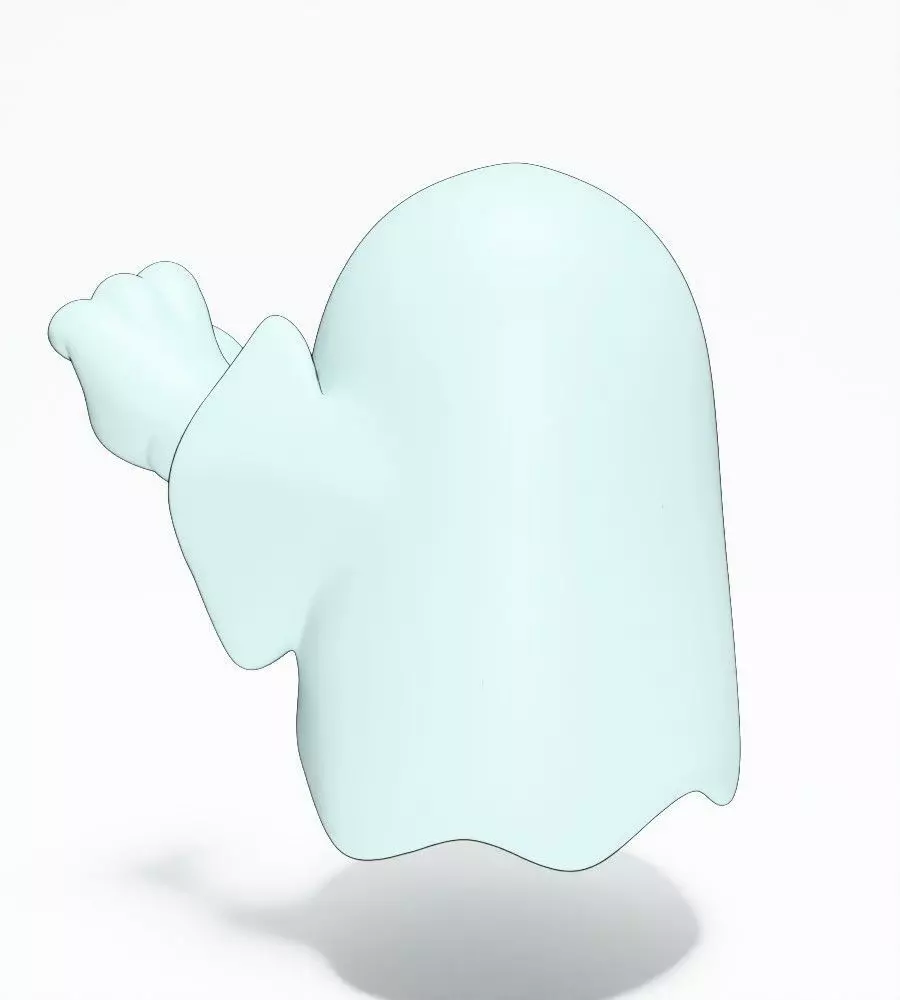 Lil Ghosty toy 3D print model_9