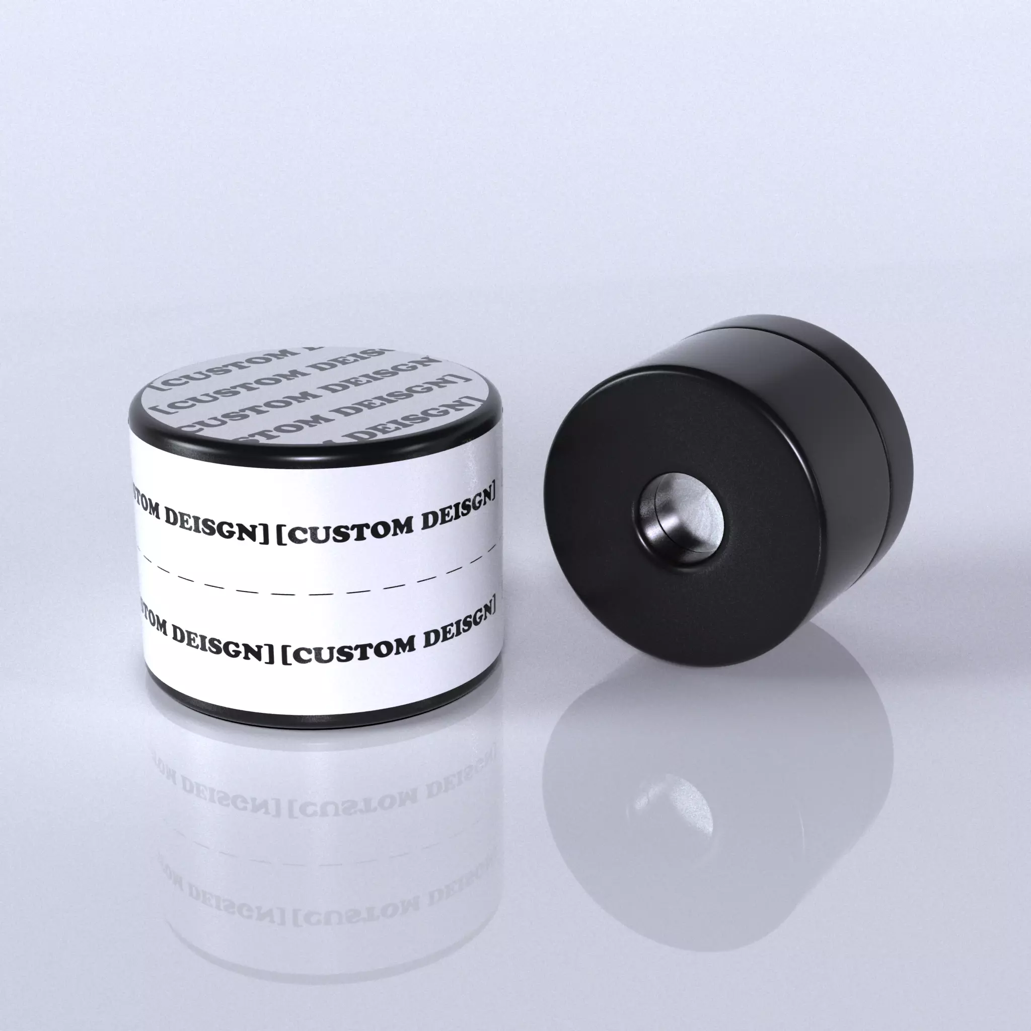 Cannabis Concentrate 1g Jars - 2Pack 3D model