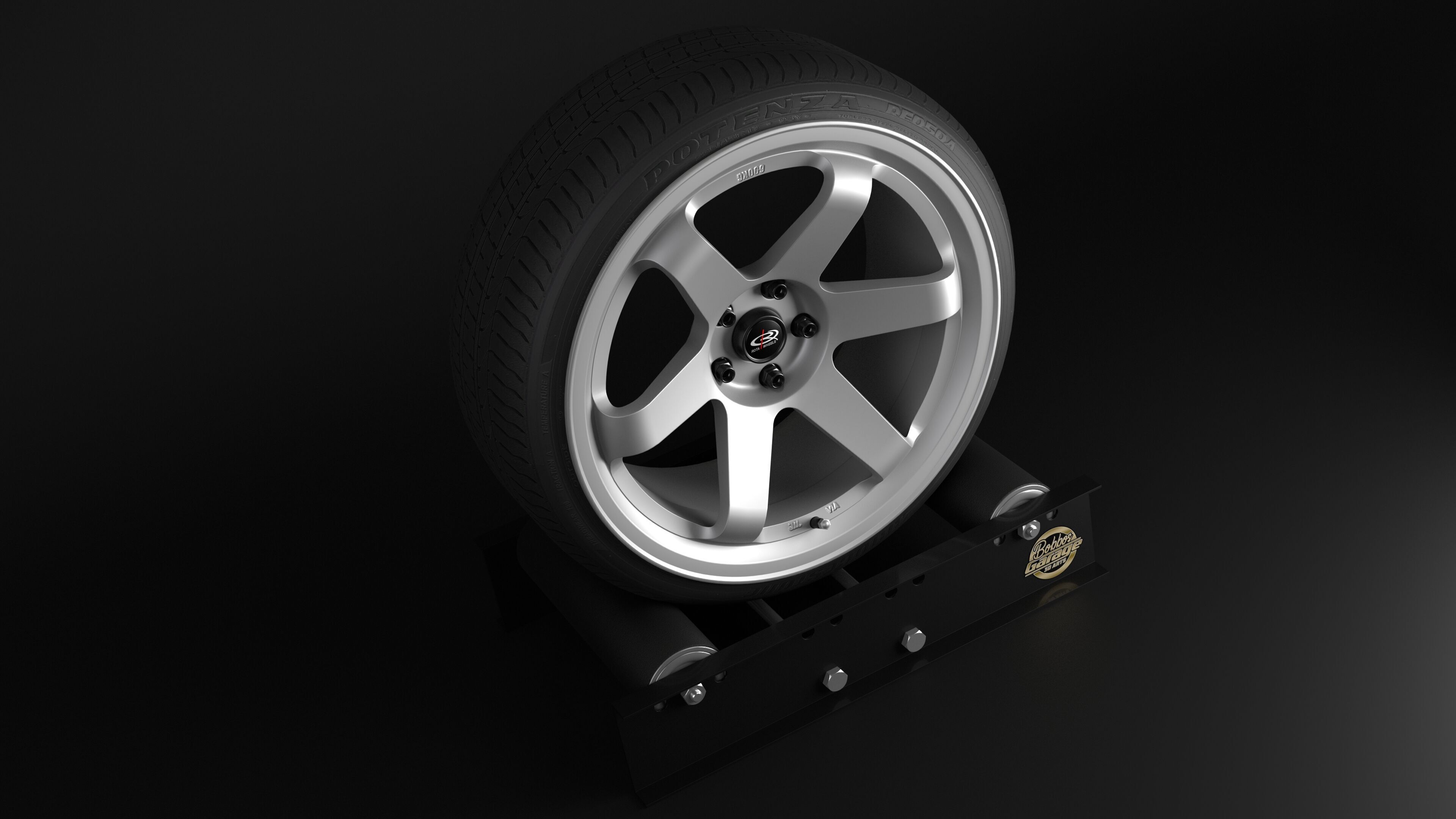 ROTA GRID R Low-poly 3D model_5