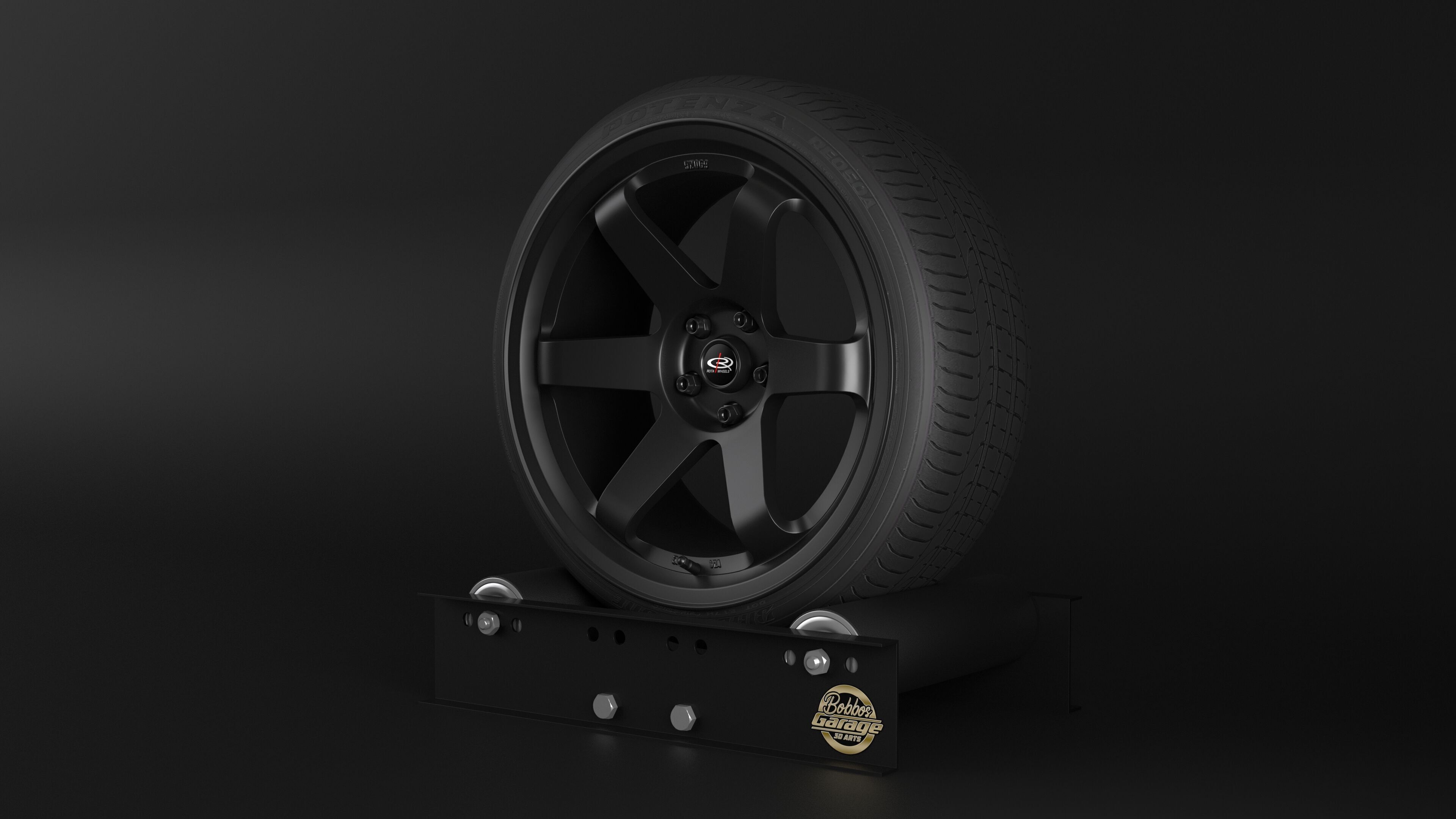 ROTA GRID R Low-poly 3D model_7