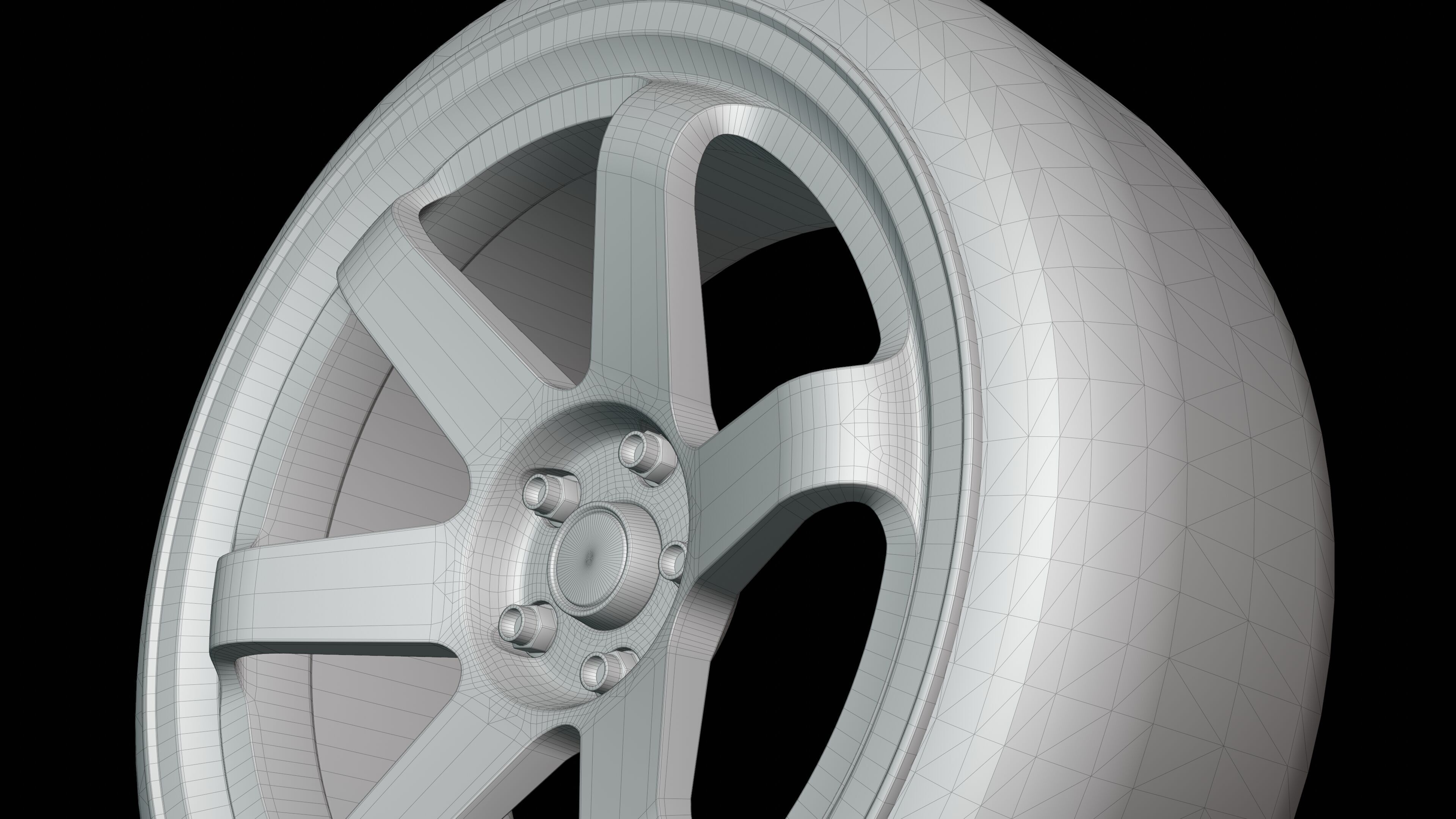 ROTA GRID R Low-poly 3D model_9