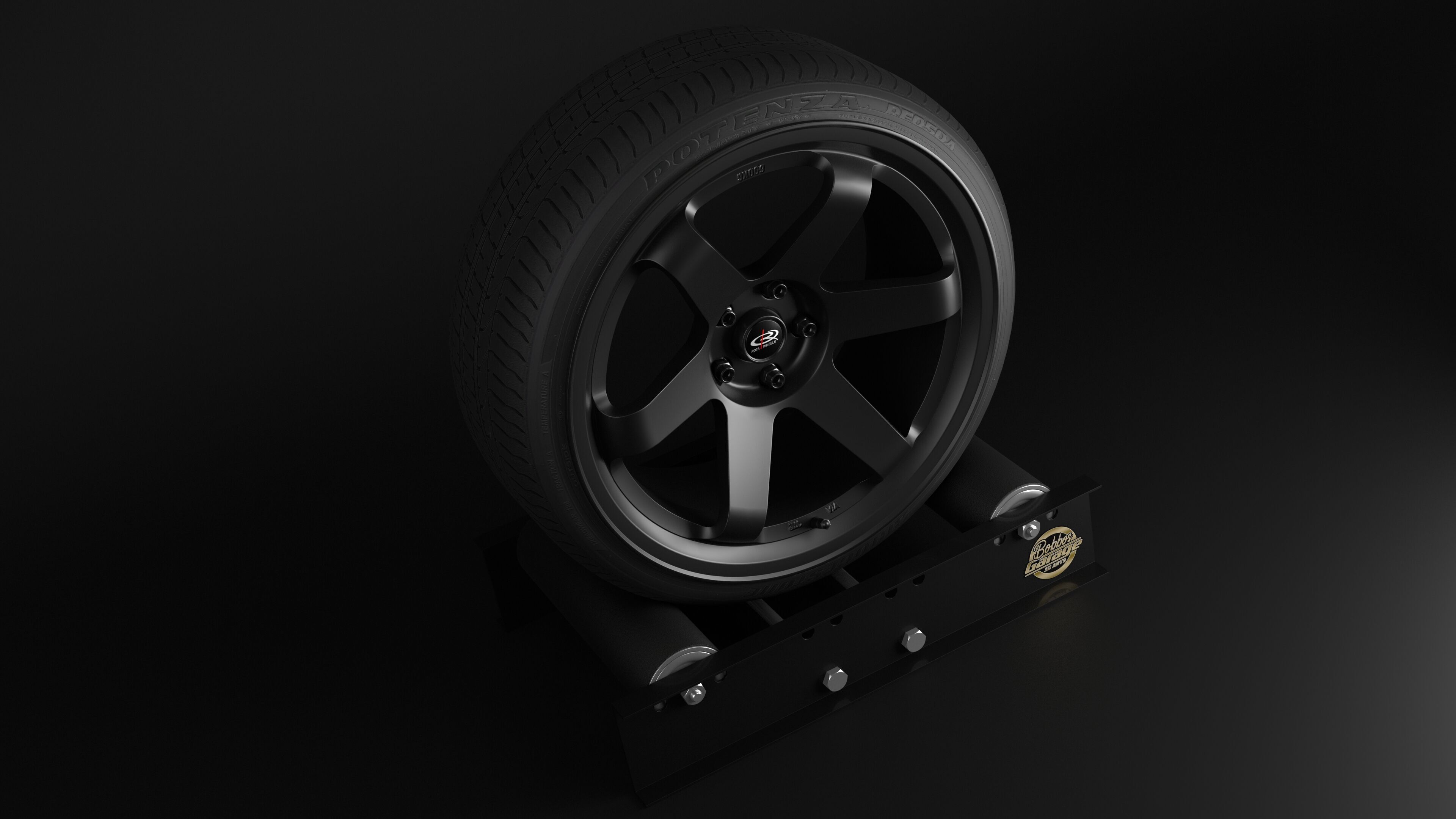 ROTA GRID R Low-poly 3D model_8