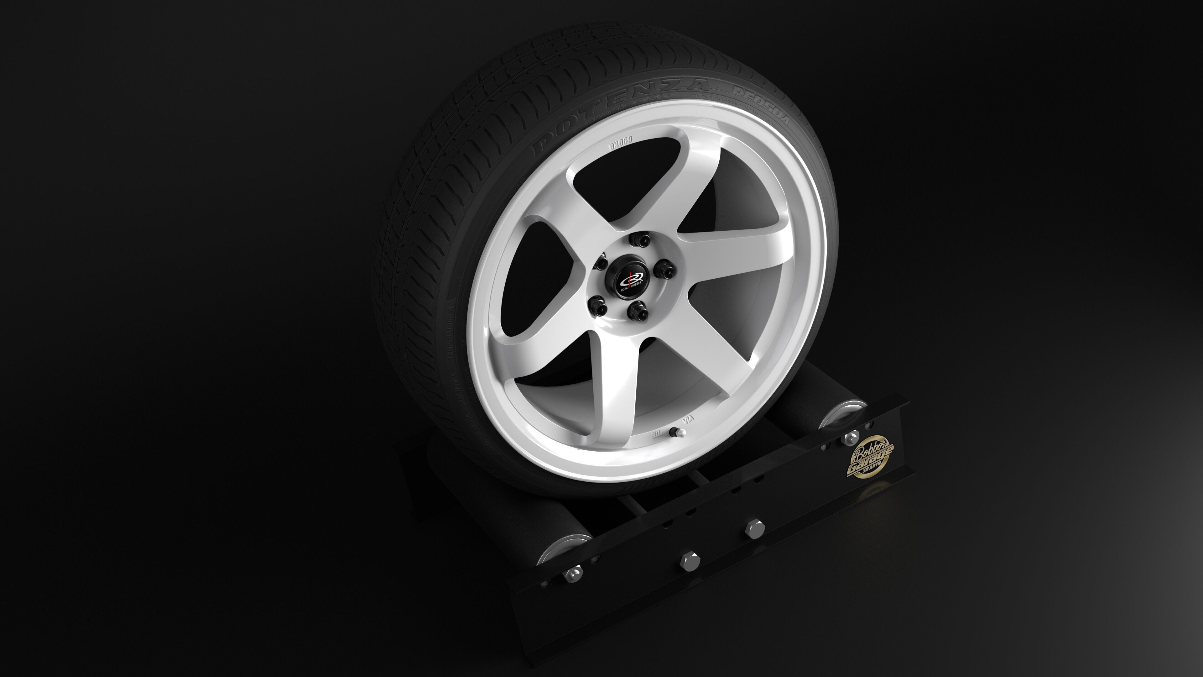 ROTA GRID R Low-poly 3D model_2