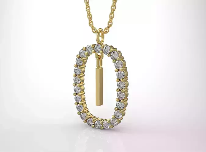Pendant Letter I
