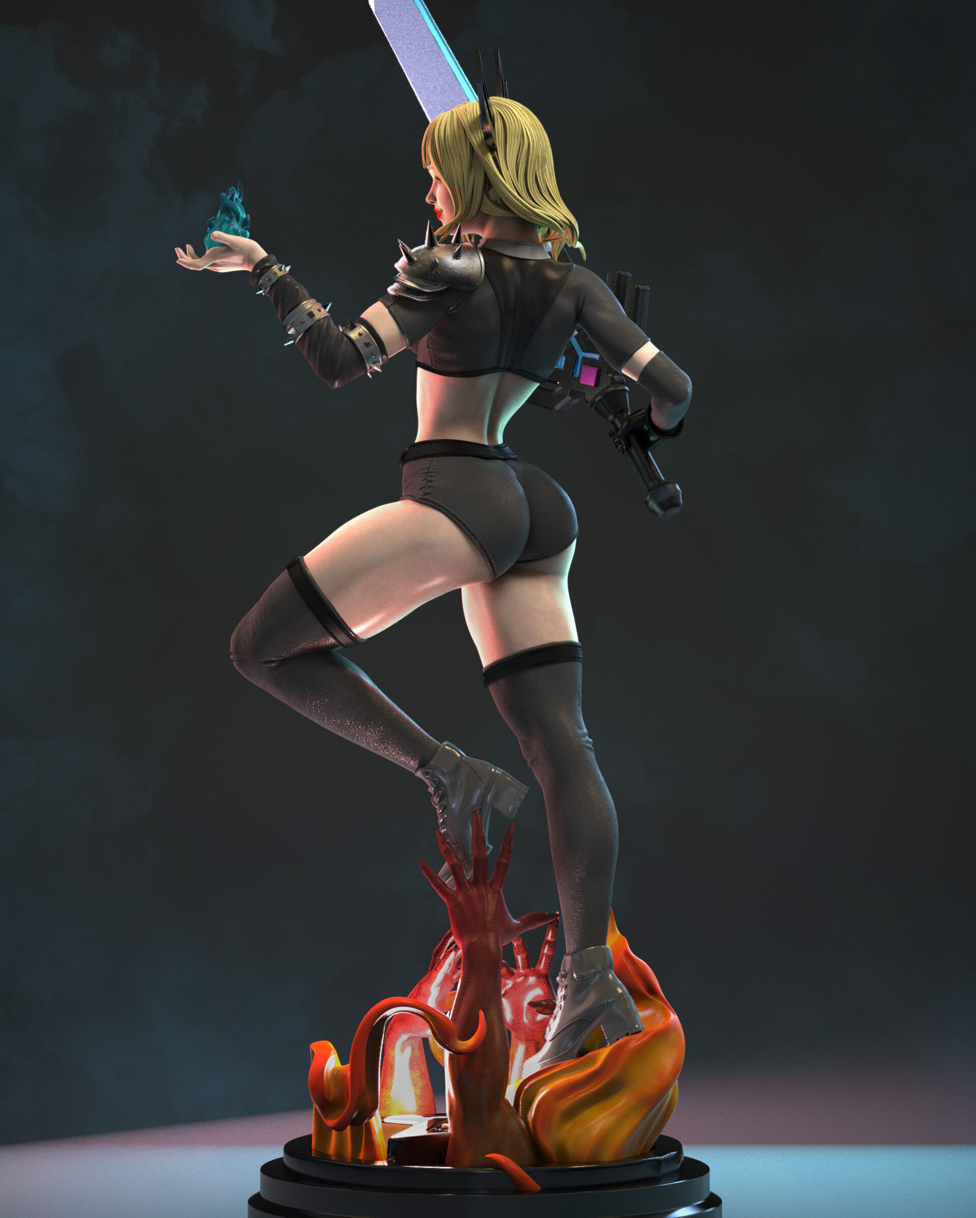 Magik Xmen 3D print model_6