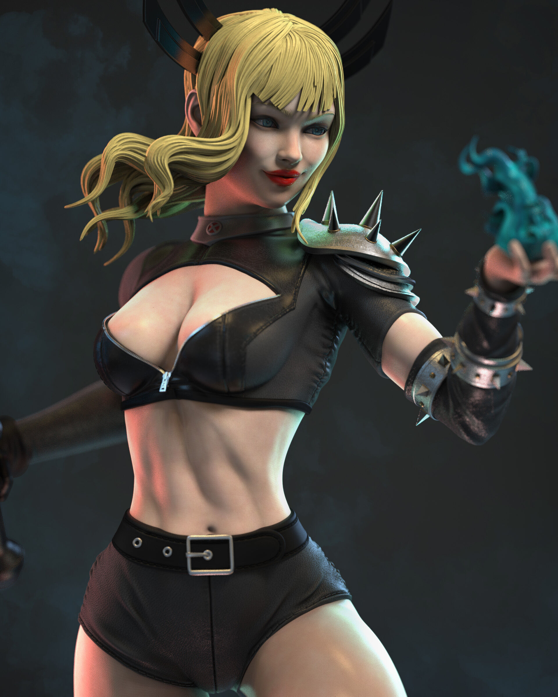 Magik Xmen 3D print model_8