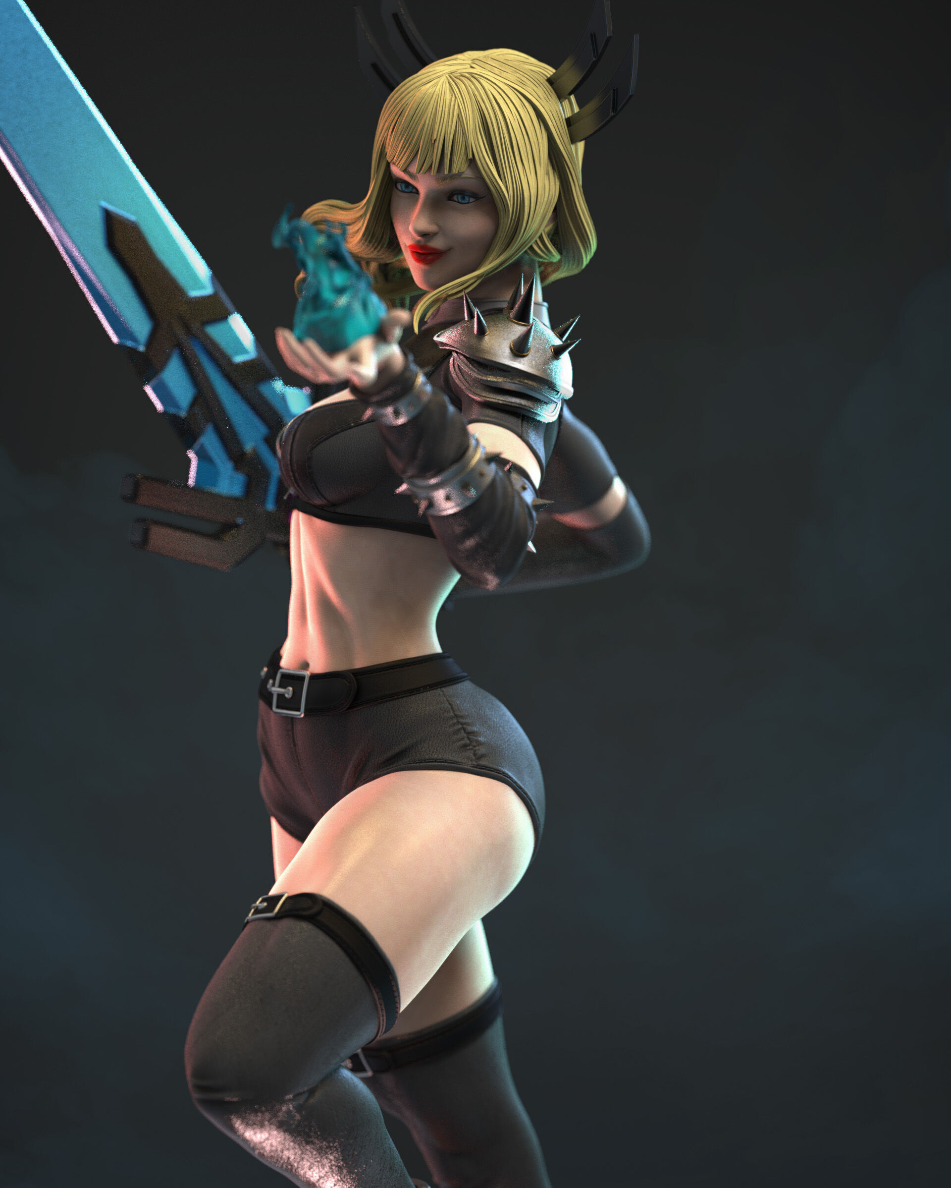 Magik Xmen 3D print model_7