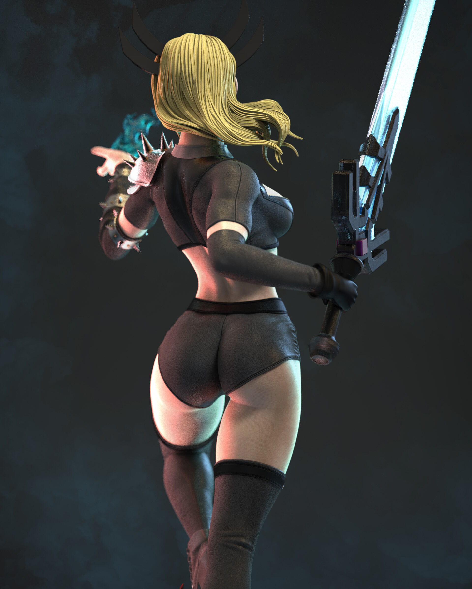 Magik Xmen 3D print model_5