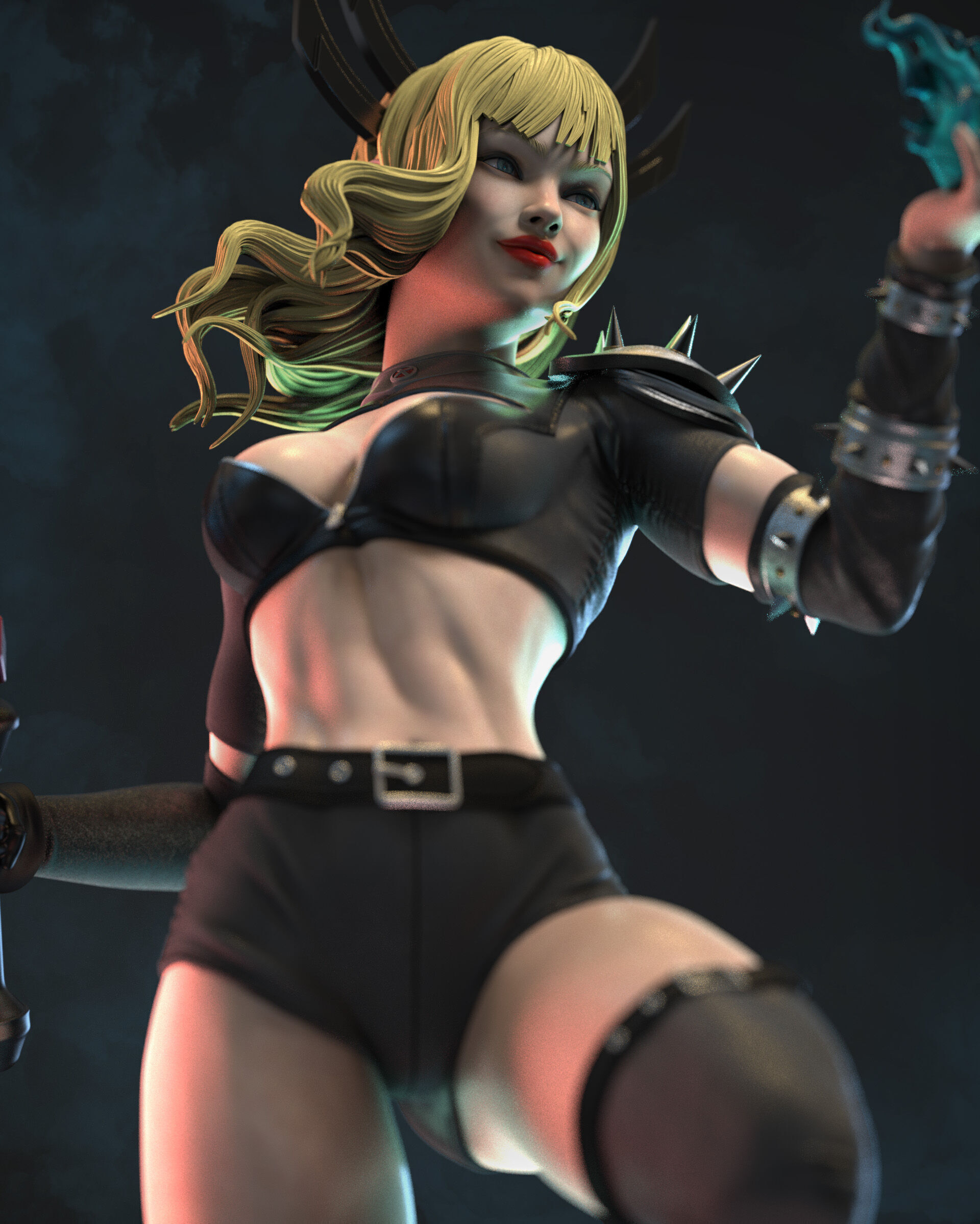 Magik Xmen 3D print model_9