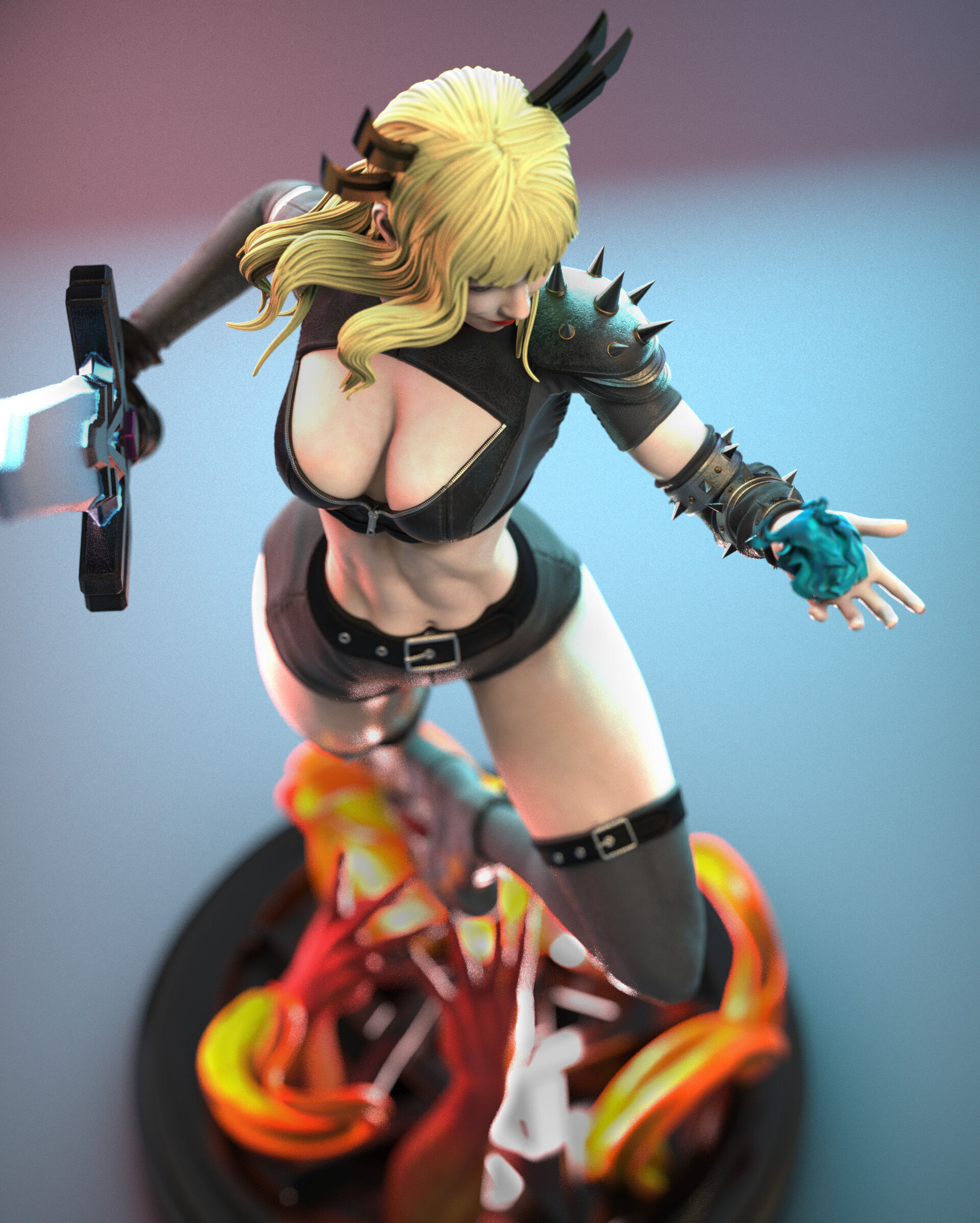 Magik Xmen 3D print model_10