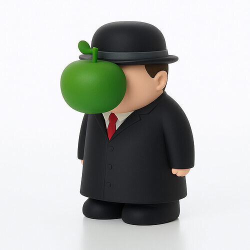  The Son of Man ReneMagritte 3D print model