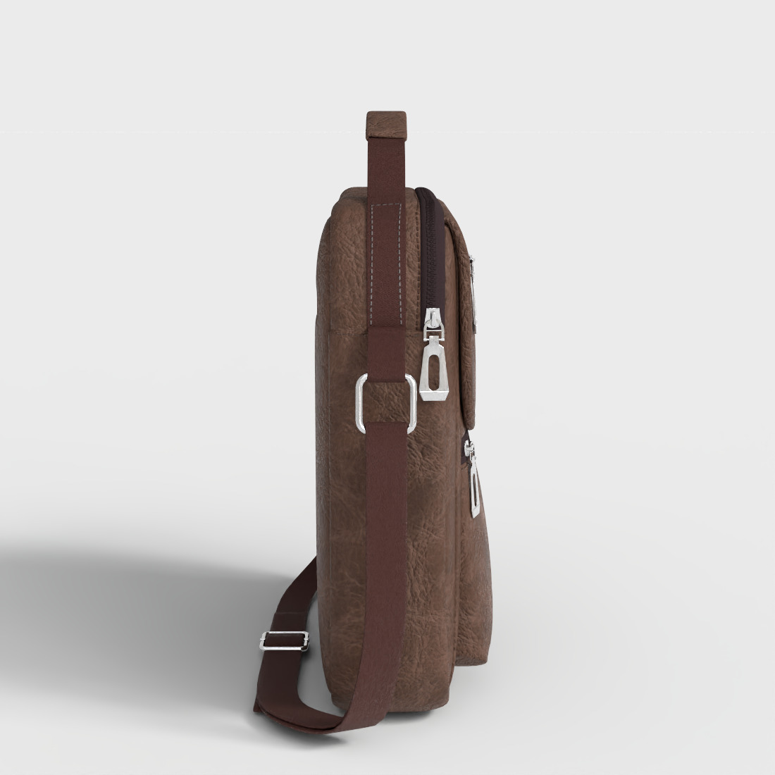 MENS CROSSBODY BAG Low-poly 3D model_2