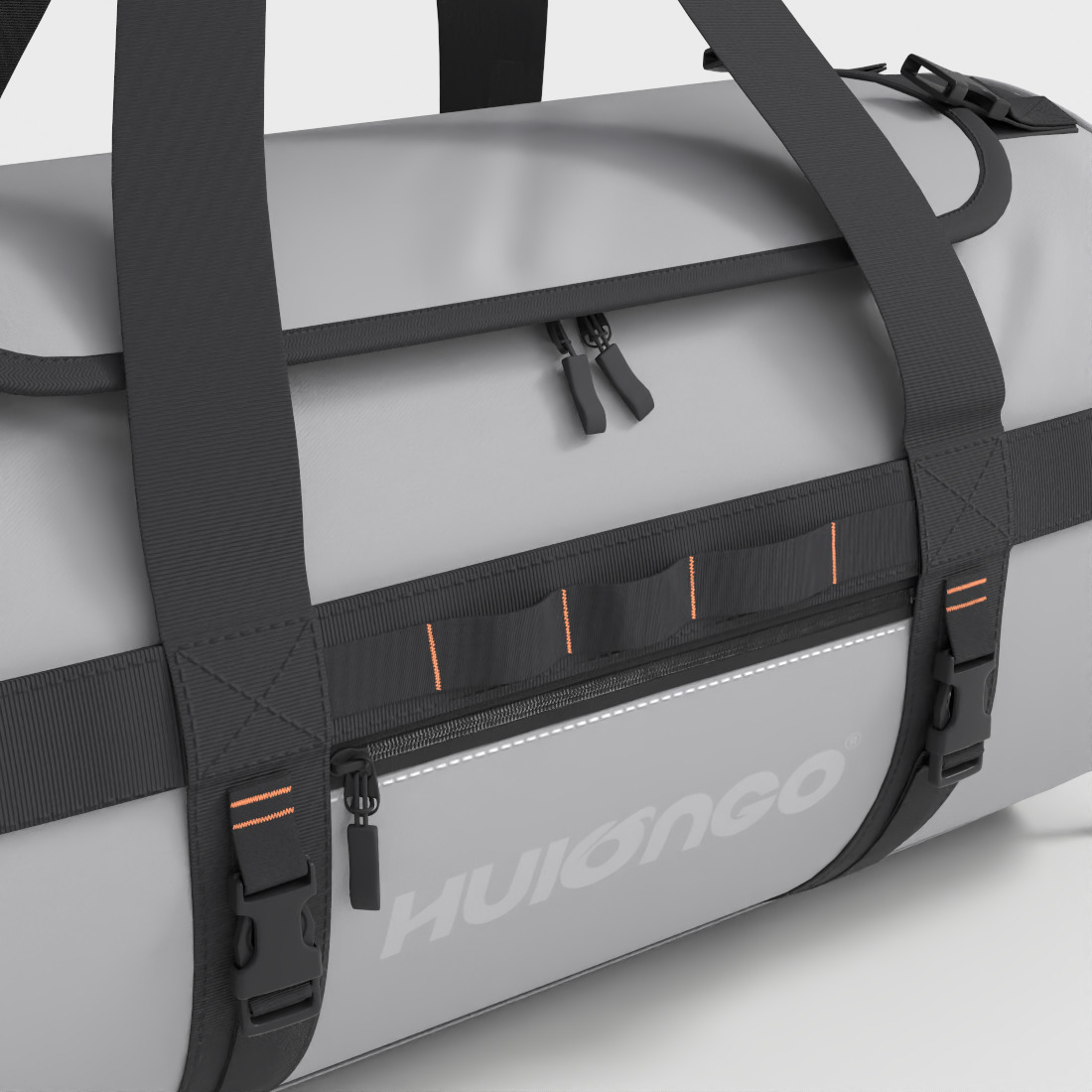 GYM DUFFLE BAG Low-poly 3D model_5